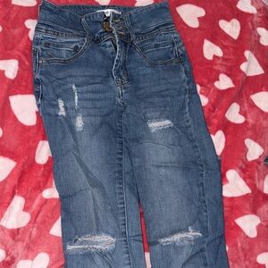 Classic Blue Straight Leg Women's Jeans